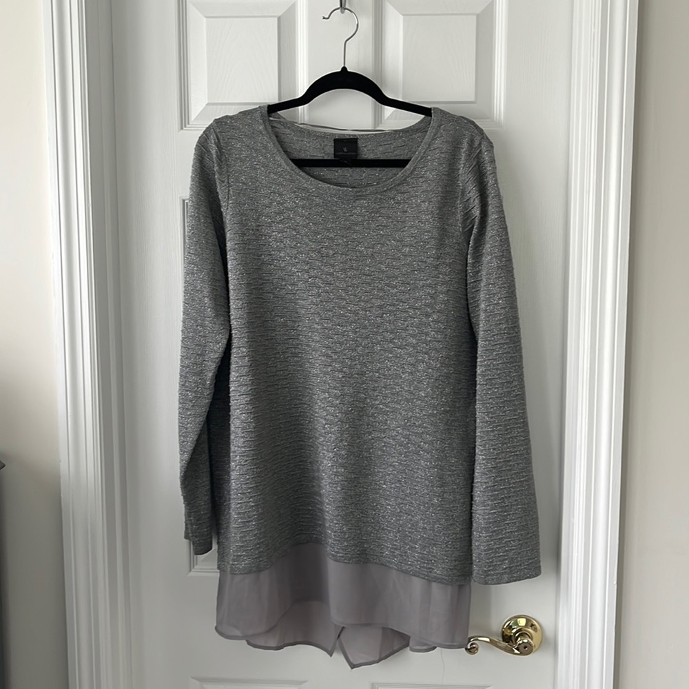 Sparkly Grey Sweater
